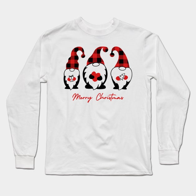 Gnomes Christmas Long Sleeve T-Shirt by NotUrOrdinaryDesign